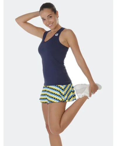 Geometric Canary Skirt