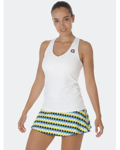 Geometric Canary Skirt