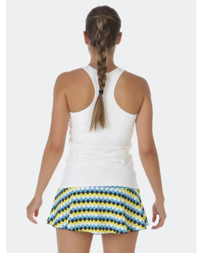 Geometric Canary Skirt