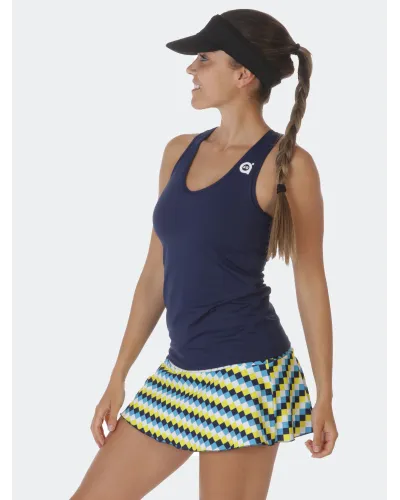 Geometric Canary Skirt