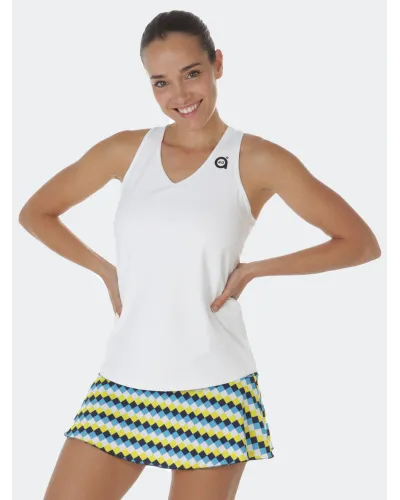 Geometric Canary Skirt