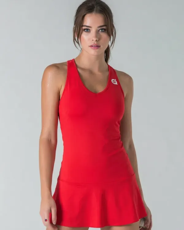 VICTORY DRESS RED