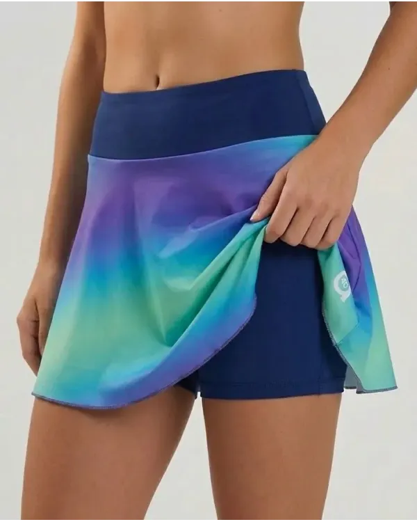Falda FULL Degradé Azul